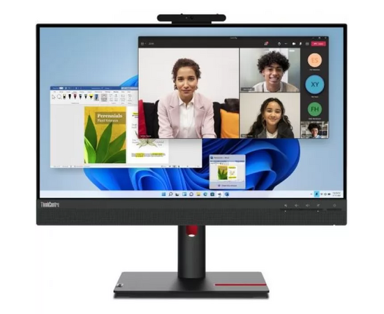 Монитор Lenovo Think Vision TIO24 Gen5 (12 NAGAT1 UK-RU) Black (23.8" IPS,1920x1080, 4ms, 3in1 connection w/ Tiny, DP, HDMI, USB Hub, Mic