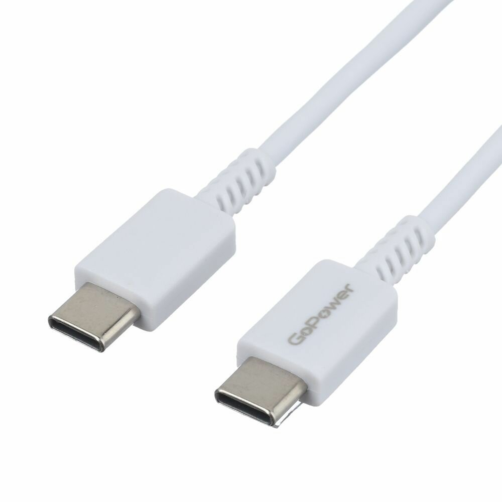 Кабель Tipe-c to Type-c Apple 60w 1m White